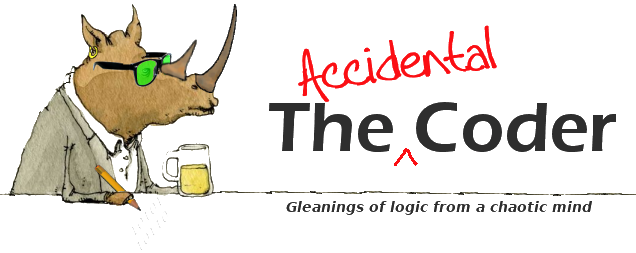 The Accidental Coder logo